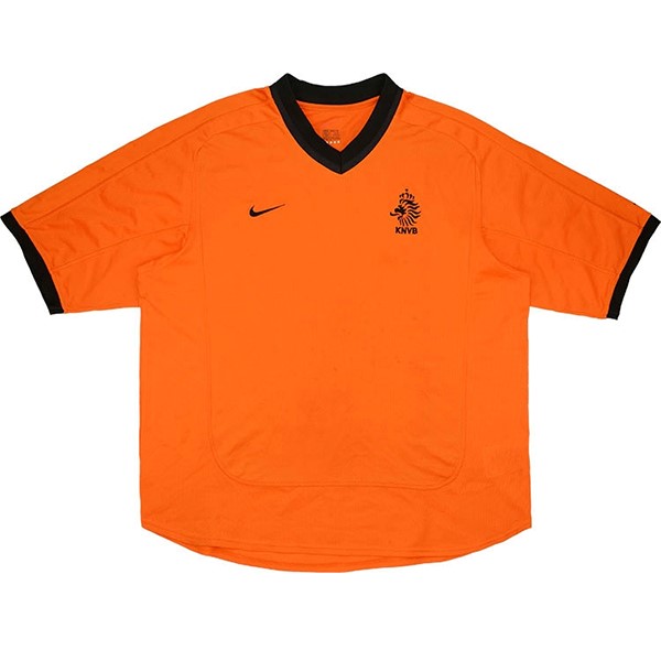 Tailandia Camiseta Países Bajos 1st Retro 2000 Naranja